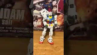 The old man Gundam #gundam #modelkit #gunpla #hobby #youtubeshorts