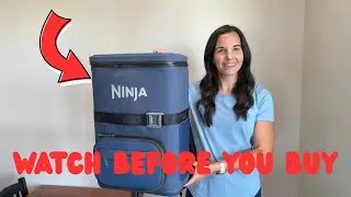 Keeps Food DRY & Cold for 24 Hours?! | Ninja FrostVault Cooler Backpack Review