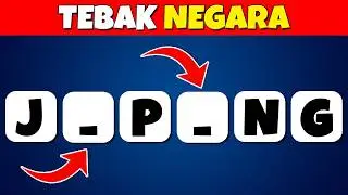 Tebak Nama Negara di Dunia 🇮🇩🇩🇪🇧🇷🇸🇳🇦🇺 | Kuis Geografi🌏