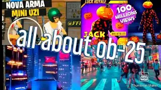 all about new ob- 25 update(free fire)/BLASTERgaming