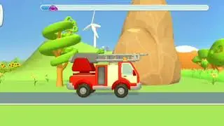 The fire brigade 🚒 kids game. 🎯