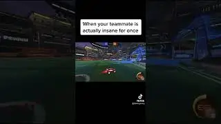 Rocket league teammate pops off in ranked #shorts #rocketleague #rl #rocketleagueclips