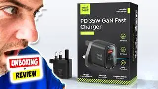 Ультракомпактное быстрое зарядное устройство USB-C мощностью 35 Вт для путешествий и дома