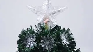 mini  fiber optic christmas tree