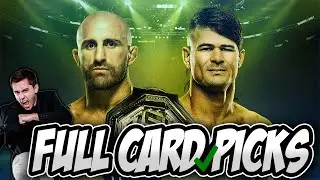 FINCH'S FULL CARD UFC 325 VOLKANOVSKI VS LOPES PICKS