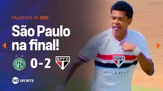 JOIA DO SÃO PAULO CRAVA DOIS, DESTRÓI O GUARANI E COLOCA O TRICOLOR NA FINAL DO PAULISTÃO S-20