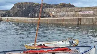 Lugger & Scaffie Take Part in Portstewart Red Sails Festival