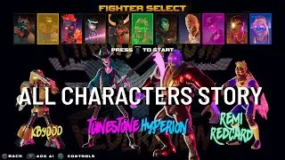 Mighty Fight Federation Characters Intro Story