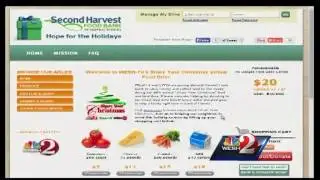 How to donate to Share Your Christmas Food Drive online