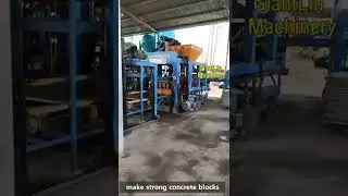 big concrete block machine production factory show you in china  #china