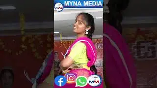 తెలుగమ్మాయి ఫ్యాషన్ షోలో విద్యార్థినులు | village girl fashion show |  #mynamedia #dance #fashion