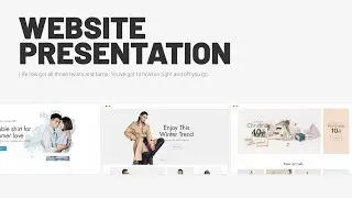 Presentation Video for Website Template - After Effects Template