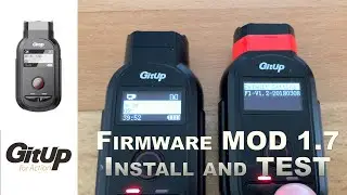 GitUp F1 &mdash; тестирование прошивки mod 1.7