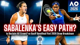 Sabalenka's EASY Path to Reclaim the Australian Open Crown?  | 2026 Women's Draw Breakdown