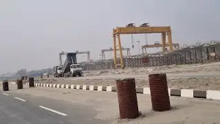 Dhubri to phulbari bridge road construction || four lane highway