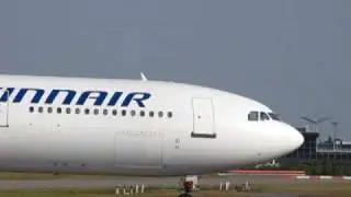 Finnair Airbus A340-311 (Reg. OH-LQA) Takeoff