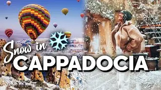 MUST VISIT CAPPADOCIA IN THE SNOW - Turkey Travel Must Do's