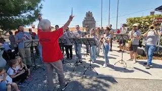 1.maj 2025 budnica po kraških vaseh, Pihalni orkester Komen