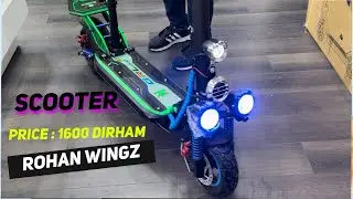 Electric scooter Rohan wingz | specs | speed limit and price with good range full video 😊