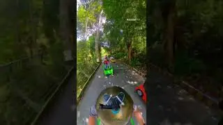 Insane Downhill Ride Gameplay from Rear View 😀🤩 #vietbach360vlogs #insta360