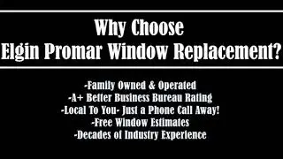 Local Free Window Estimate | (847) 893-5107 | Elgin Promar Window Replacement