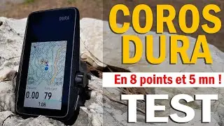 Test COROS DURA : pr&eacute;sentation, prise en main, mon avis en moins de 5 mn