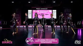 THE TEAM JIRKOV MAWEY | CZECHIA | 2nd Place IDO Disco Dance World Championship 2024 | Adults Groups