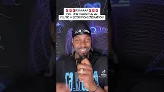 🚨PSA🚨MESSAGE FOR PLUTO IN SCORPIO GENERATION‼️