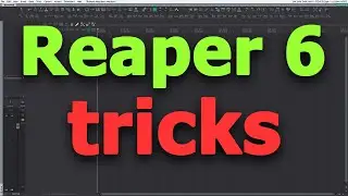 Sidechain without plugins in #Reaper6 / Reaper 6 tricks / Sidechain in Reaper6