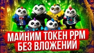 PUNK PANDA - Майним Токен PPM Без Вложений