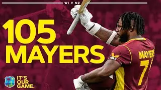 👏 Stunning Innings! | Kyle Mayers Hits 105 Against The Black Caps | West Indies v New Zealand