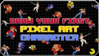 Draw Your First Pixel Art Character #pixilart