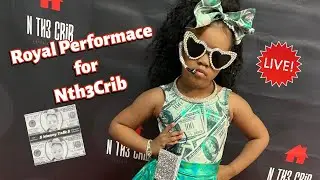Royal Z Nth3Crib Red Carpet Performance #moneytalk #kidsmusic #bowqueen