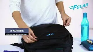F Gear Millionaire Backpack with Rain Cover