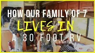 How to live in an RV with a big family