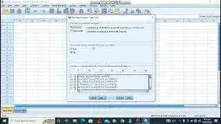 Как импортировать CSV-файл в SPSS