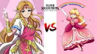 Super Smash Bros. Ultimate: Zelda vs. Peach