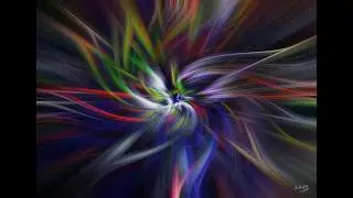 Line Color & Center / Digital Painting - Video Art