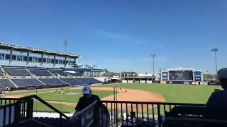 Walking around George Steinbrenner Field during Yankees Spring Training 2025