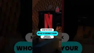 How to check who is using your Netflix account? #ytshorts