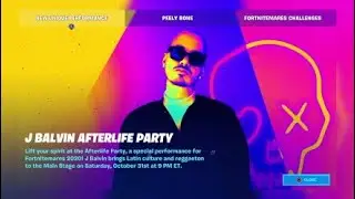Fortnite J Balvin Afterlife Party World Premiere!