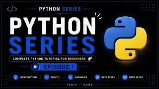 Python Series 🐍 | Episode 1 — Introduction to Python#python#learnpython#pythonbeginner#programming 