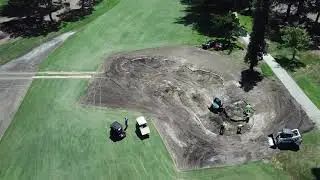 Red Hill Country Club - Hole 7 Construction Progress -  07 23 2020