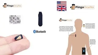Spy Earpiece Vip Pro Inductor Piece Bluetooh -  Review and Tutorial - English | PingaOculto