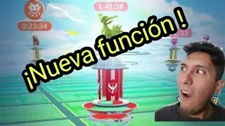 Nueva funcion en incursiones Pokemon Go
