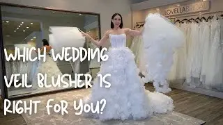 Which Wedding Veil Blusher Is Right For You?