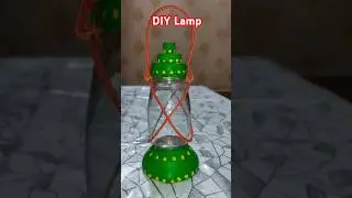 DIY lamp ✨🙂 From, waste material  #diy  #craft  #shorts #trending #youtubeshorts #lamp