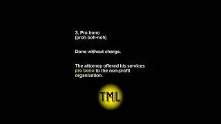 Free legal help? That&rsquo;s not luck &mdash; that&rsquo;s pro bono. #probono #learnlatin #law #lawyer #free