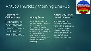 1/22/2026  Solutions for Critical Issues - Money Sense - A New Day for Al-Islam in America