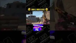 S1mple under siege 😎😎😎 #shorts
